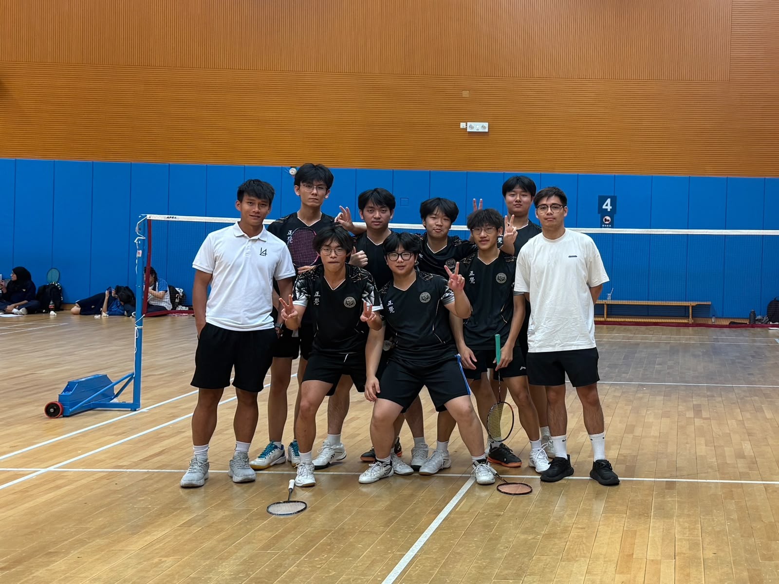 The fourth inter-school off Badminton Team / 羽毛球隊第四場學界賽事